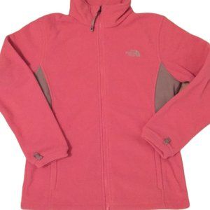 The North Face Full Zip Fleece Pink & Gray